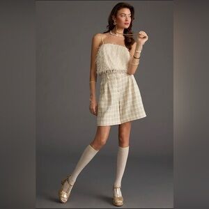 Anthropologie Sunday in Brooklyn Fringe Cami